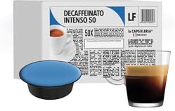 La Capsuleria Caffè DECA INTENSO, decaffeinato (100 Capsule) compatibili con Lavazza Firma ()