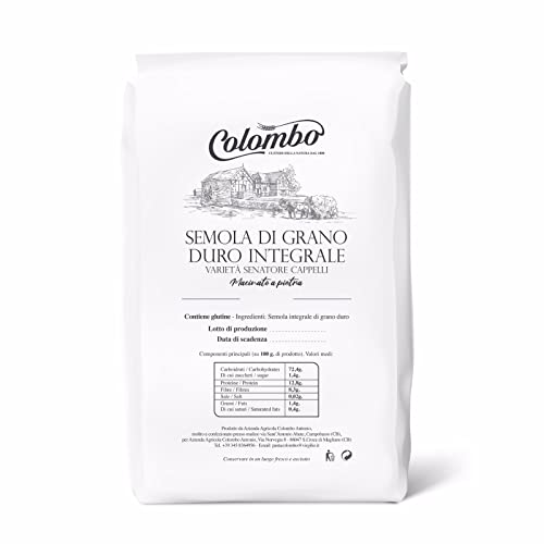 Generico Semola di Grano Duro Integrale 10 kg Senatore Cappelli (5)