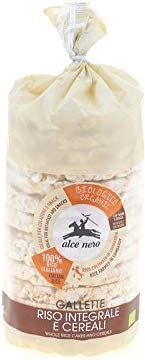 Alce Nero 3X 100GR  GALLETTE RISO INTEGRALE E CEREALI