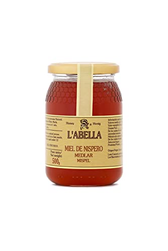 L'ABELLAMEL L'Abella Mel Miele di fiori d'acqua naturale 100%   Miele di api pura mano Harvesting the Costa Blanca, Spagna Glutine -Free 500g