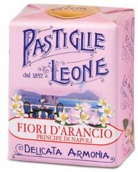 Generico Leone Pastiglie Fiori d'Arancio Principe di Napoli Delicata Armonia   Leone Pastiglie   Caramelle Astuccio Leone 1 x 30 Grammi