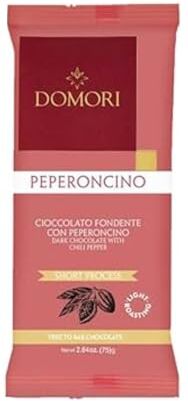 Generico Domori   Cioccolato Fondente Peperoncino   Tavoletta Cioccolato Fondente Aromatizzato 75 Gr