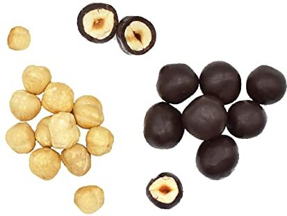 Generico Dragees Crispo Nocciole Ricoperte di Cioccolato Fondente Box da 3 kg