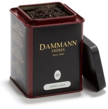 Generico Dammann Frères   Tè Nero Assam G.F.O.P.   Tè Nero Sfuso India Assam 100 Gr   Foglie di Tè Nero di Assam   Assam Tea Foglie Intere