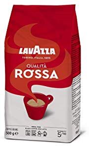 Lavazza Caffè in Grani Qualità Rossa, Confezione da 500g