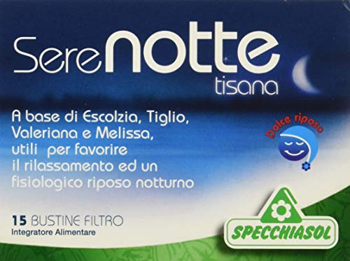 Specchiasol Serenotte Tisana Integratore Alimentare 16.5 g