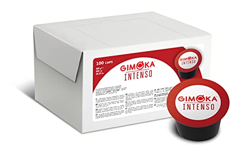Gimoka Compatibile Per Lavazza Blue 100 Capsule Gusto INTENSO Intensità 8 Made In Italy