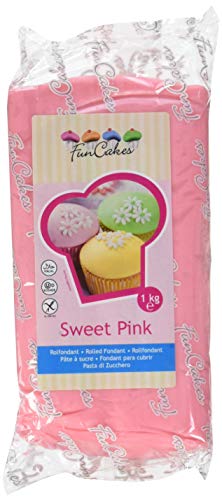 FunCakes Pasta di Zucchero Rosa Chiaro 1000 gr