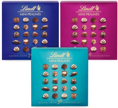 Lindt Scatola Mini Praline,12 x 100 g