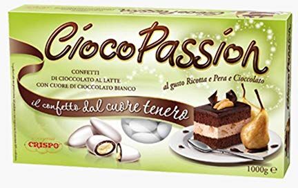 CRISPO CONFETTI    CiocoPassion   RICOTTA E PERA AL CIOCCOLATO   1 Kg