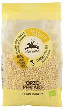 Alce Nero 6 x 400GR LEGUMI, CEREALI E ZUPPE  PRODOTTI BIOLOGICI POSSIBILITA' ORDINE MISTO (ORZO PERLATO)