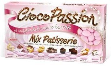 CRISPO Confetti Cioco Passion Mix Patisserie Rosa 1 Kg Gusti Assortiti