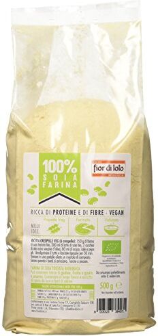 Fior di Loto Farina di Soia Tostata 500 gr