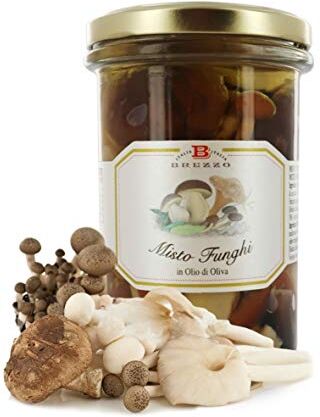 Brezzo Misto Funghi Sott'Olio, 285 Grammi