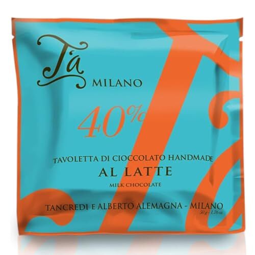Generic T'a Milano Tavoletta di Cioccolato al Latte 40% 10 pezzi da 50 grammi CoCoCiok