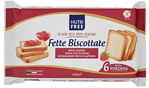 Nutrifree Fette Biscottate senza Glutine, 225g