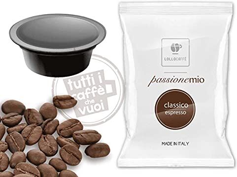 lollo caffè 100 Capsule Compatibili A Modo Mio Lollo Caffe' Classico Espresso