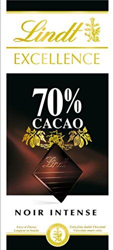 Lindt Eccellenza Tavoletta Cioccolato Nero 70% 100 Glot 5 Compresse