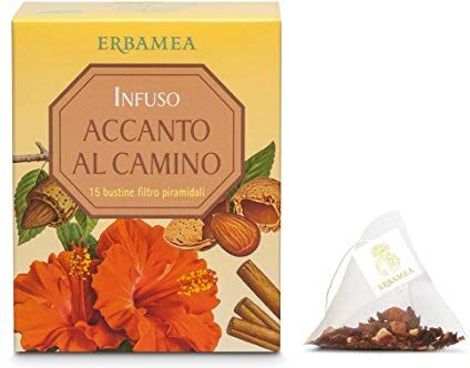 Erbamea Infuso Accanto al Camino 15 bustine filtro piramidali