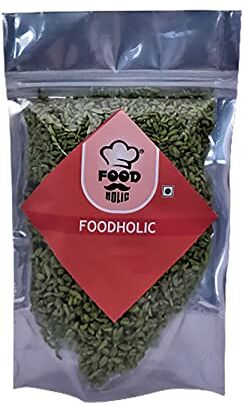 Blessfull Healing Foodholic Saunf ricoperto di zucchero verde / Deodorante per bocca caramelle al finocchio (Saunf verde dolce/Meethi) (100 Gm)_La confezione può variare