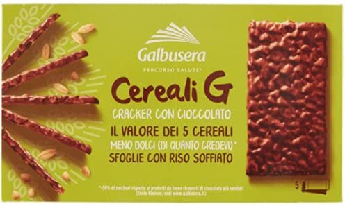 Galbusera 3 x 150gr  Cereali G Cracker al cioccolato