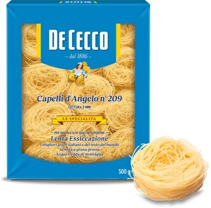 De Cecco Capelli D'Angelo Nidi 500 gr [Pacco da 5 Pezzi]