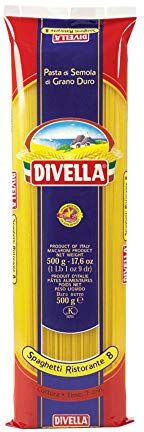 Generic DIVELLA SPAGHETTI RISTORANTE 500 gr. (5 CONFEZIONI DA 500gr)