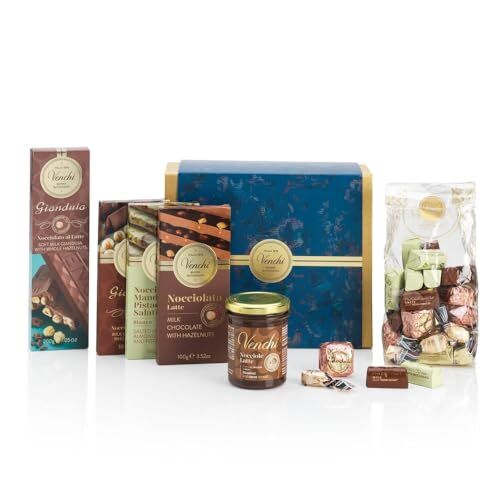 Venchi Degustazione Gourmet Nocciolato Cioccolato con Nocciole, 1,1 kg Idea Regalo Senza Glutine