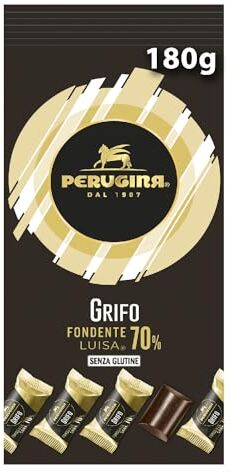 Perugina Grifo Fondente 70% Cioccolatini Fondente Extra Sacchetto 180g