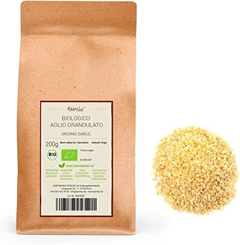 Kamelur Aglio BIO Granulare, La Spezia Biologica Senza Additivi 200 G (Confezione Di 1)