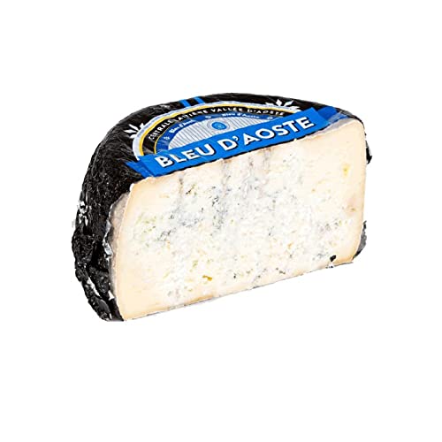 Generico Bleu d'Aoste mezza forma 1,2 kg formaggio erborinato della Valle d'Aosta SOTTOVUOTO