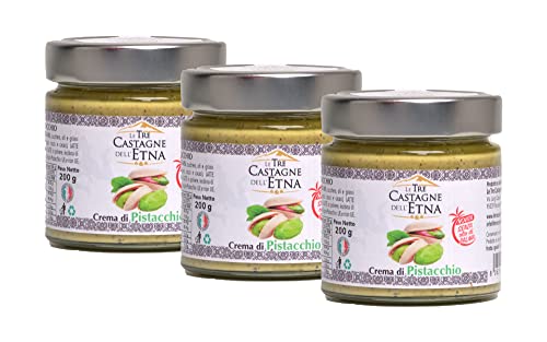 Dell Crema spalmabile al pistacchio offerta 3 vasetti da 200 gr. produzione Siciliana