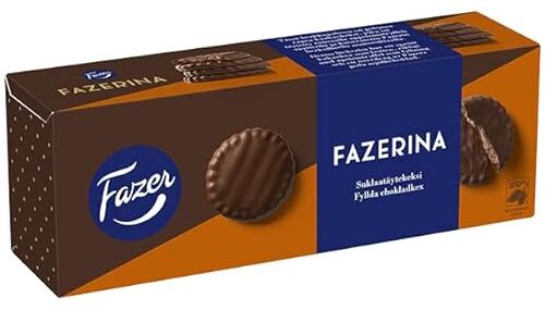 Fazer Cioccolato a biscotto  ina 10 Kisten mit 142 g 50 Unzen