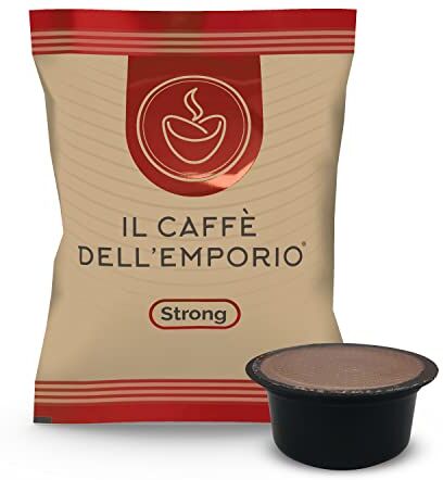 Il Caffè dell'Emporio Capsule Caffe Compatibili con Lavazza Firma Miscela Cremosa Strong Rossa Red (240)