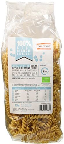 Fior di Loto Fusilli di Ceci Bianchi Confezione da 3 x 250 gr