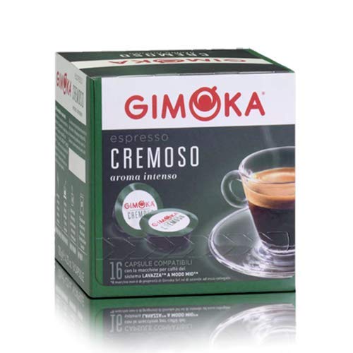 Gimoka 16 Capsule Compatibili A Modo Mio  Espresso Cremoso