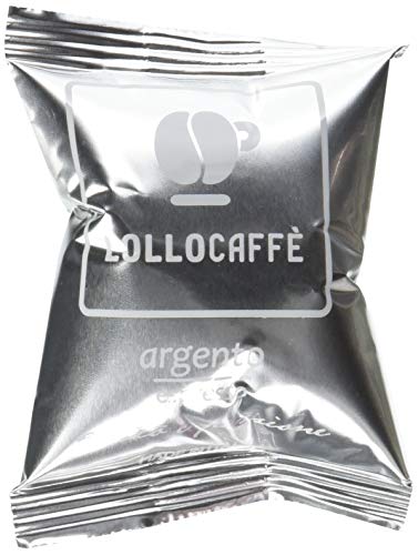 Lollo Caffè 100 Capsule Caffè Argento Comp. Lavazza Espresso Point