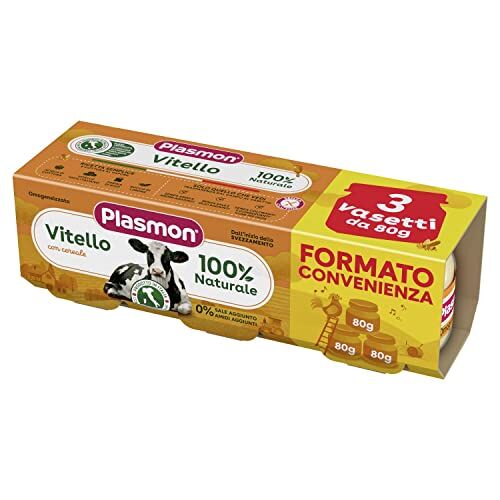 Plasmon Omogeneizzato di Vitello 3x80g