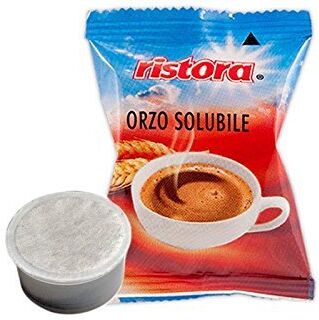 Ristora CAPSULE  PREPARATO ZUCCHERATO ORZO CAFFE LAVAZZA ESPRESSO POINT SOLUBILE (100)