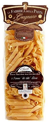 La Fabbrica della Pasta di Gragnano Penne "de zite" lisce IGP Gr. 500 Cartone 16 Pezzi