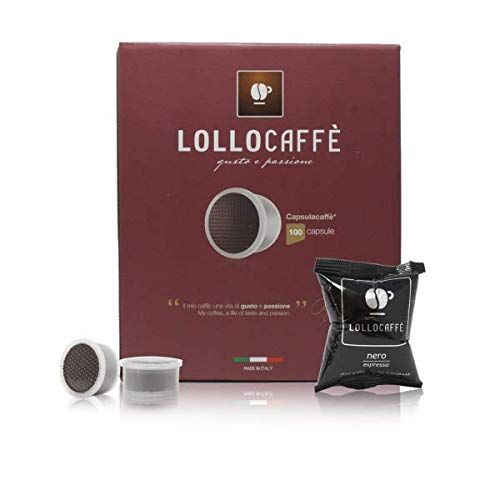 Lollo Caffè Nero espresso Capsula FAP Lavazza Espresso Point Box da 100 pz