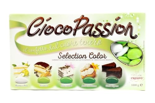 Zeus Party Confetti Cioco Passion Selection Verde