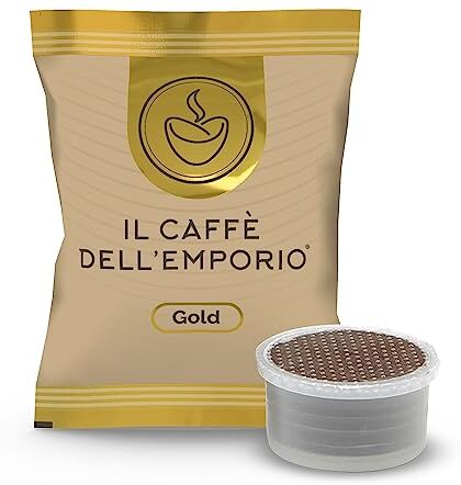 Il Caffè dell' Emporio Capsule Caffe Compatibili con Lavazza Espresso Point Miscela Gold Oro Arabica (200)