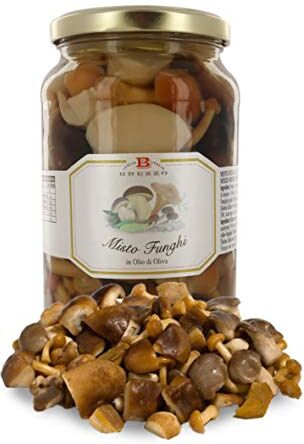 Brezzo Misto Funghi Sott'Olio, 520 Grammi