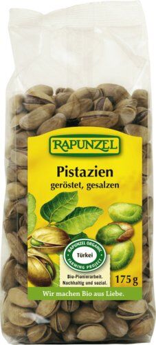 Rapunzel Pistacchio in ciotola tostato, sale, progetto biologico, 175 g