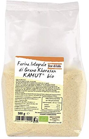 Fior di Loto Farina Integrale di Grano Khorasan Kamut 500 gr