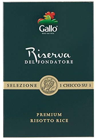 Riso Gallo Gallo Carnaroli Risotto del Fondatore Premium Risotto Rice 500g