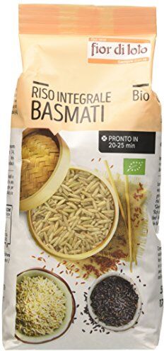 Fior di Loto Riso Integrale Basmati, Confezione da 3 x 500g