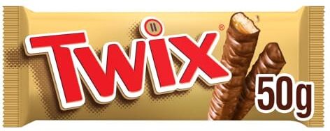 Generic SKTwix Caramel & Milk Chocolate Fingers Biscuit Snack Bar 50g