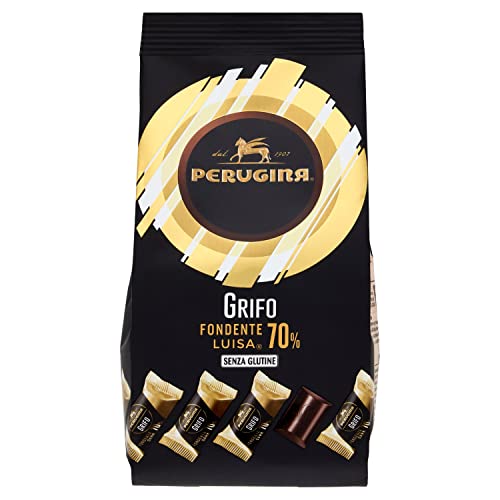 Perugina Grifo Fondente 70% Cioccolatini di Cioccolato Fondente Extra Sacchetto, 200 g
